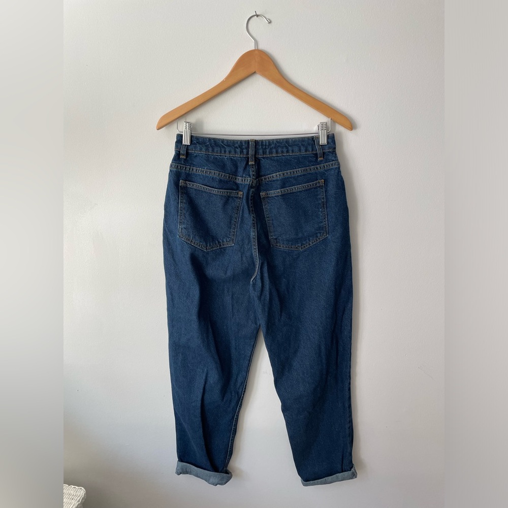 NWT ASOS Design High Rise Mom Jeans - Picture 2 of 4